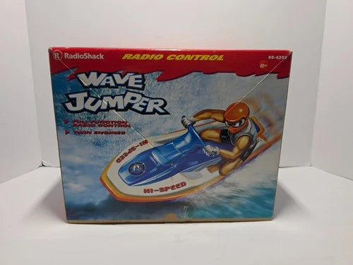 Vintage Wave Jumper Remote Control R/C Boat RadioShack (New)