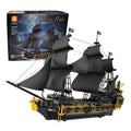 2076PCS Pirate Ship Building Blocks Model Sailboat Ornament Collection DIY Assem