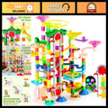 236Pcs Glowing Marble Run with Motorized Elevator - STEM Building Blocks Toy, 30