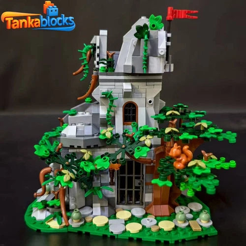 MOC 139129 Forest Outpost Building blocks Set Model Gift 849pcs