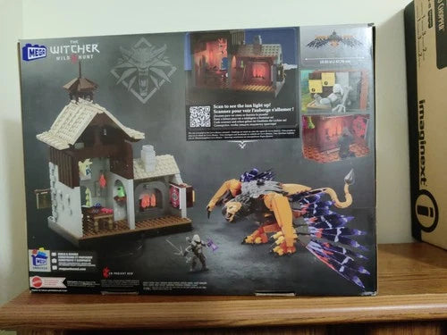 The Witcher GERALTS GRIFFIN HUNT 1170pcs MEGA Construx Building toy gift