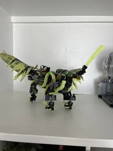 MEOW Ninjago Morros Dragon and chain cycle -Uncompleted