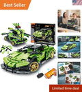 Interactive 2-in-1 RC Car and Robot Building Kit - Perfect STEM Gift for Ages 6+