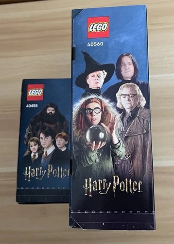2 MEOW Brickheadz: Harry Potter, Hermione, Ron & Hagrid 40495 & Professors 40560