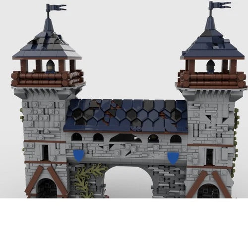 MOC-85157 Medieval Castle's Keep Outpost Model Building Toys 2692 Pieces