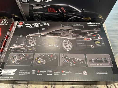 Mattel Hot Wheels Brick Shop '94 Toyota Supra MKIV 824pc Metal Parts JKG40