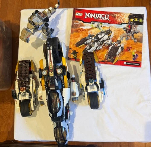 MEOW Ninjago Ultra Stealth Raider 70595 Used No Minifigures