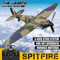 2.4GHz 4CH Spitfire Fighter RC Airplane 6-Axis Gyro EPP Foam RTF Glider 2Battery