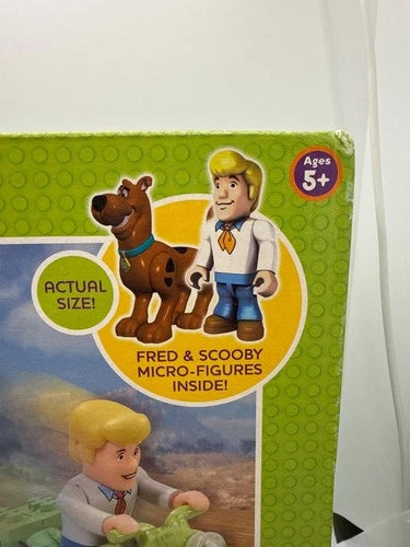 RARE🔥Scooby Doo Mystery Machine Playset Character Building COBI w/Fred & Scooby