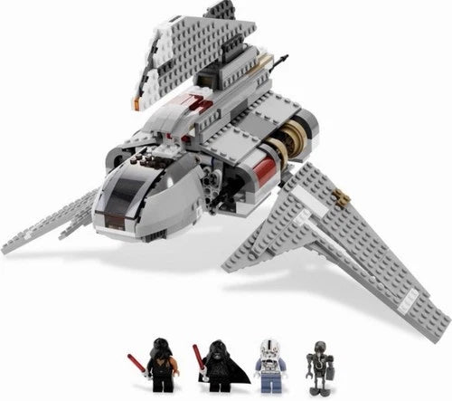 LEGO Star Wars The Clone Wars 8096 Emperor Palpatine's Shuttle 592pc Minifigs