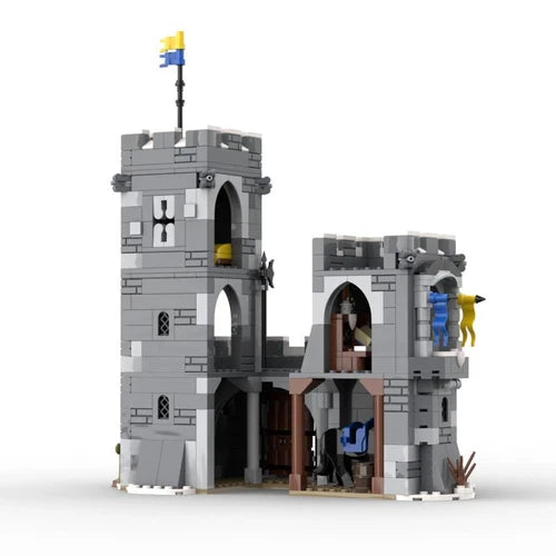 ZITIANYOUBUILD MOC-138791 Medieval Mountain Tower 722 Pieces Building Kit