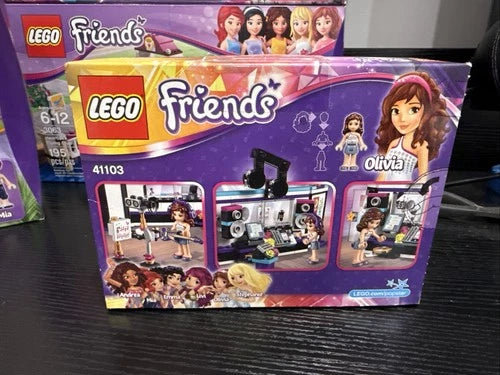 LEGO Friends: Amusement Park Recording Studio Heartlake 4 Set Lot