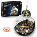 Sci-Fi Robot Building Set, Programmable Rolling Sphere Robot with Remote