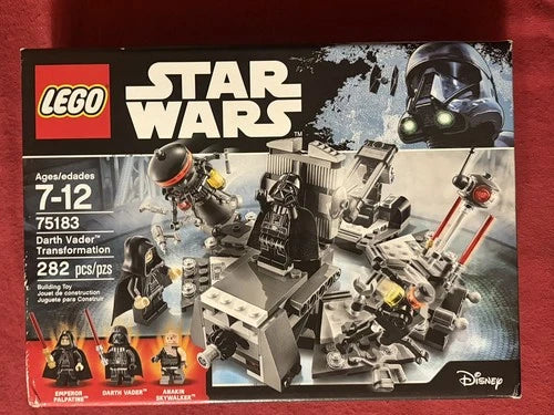 NEW LEGO Star Wars Darth Vader Transformation 75183 Sealed *Shelf Wear*