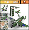 STEM Building Model Airplane Set - 389 Pieces Educational Science Kit for Kids 8