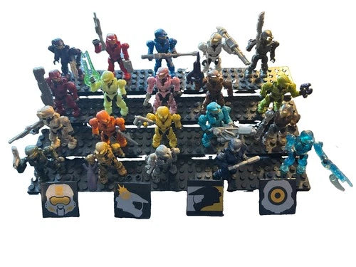Mega Bloks/Construx Halo Spartan Tribute Pack 100% Complete w/ Manuals 97520
