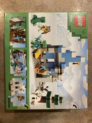 Lego 21243 - The Frozen Peaks - Minecraft - New Sealed AU