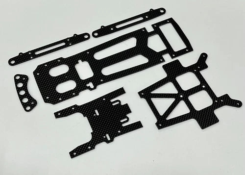 XTREME RACING KYOSHO FANTOM EXT CRC-II CARBON FIBER CHASSIS KIT (6pc) 1/12