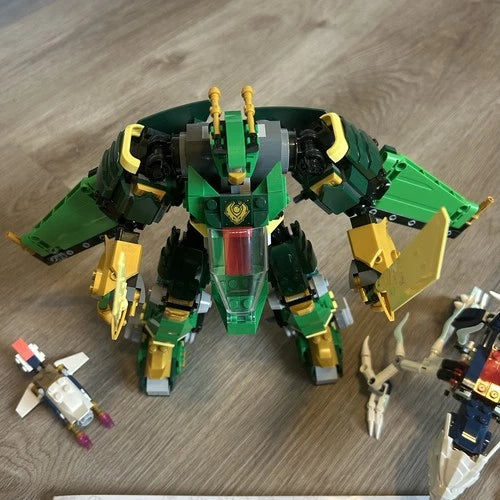 LEGO NINJAGO: 71845 Lloyd's Jet Mech Dragons Rising No Minifigures/Accessories ￼
