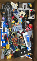 MEOW Bulk Lot 22.2 lbs Mixed Bricks Parts Pieces With Star Wars Elements As Is
