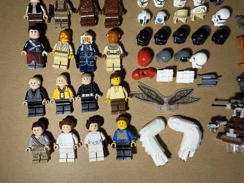 LEGO Star Wars Minifigure Lot (Rare Parts)