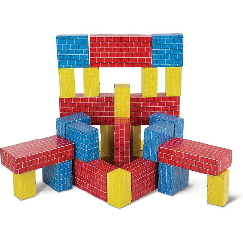 Deluxe Jumbo Cardboard Blocks - 40 pc Set