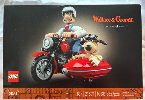 LEGO Ideas Wallace & Grommit Building Construction Set 21371 New Sealed