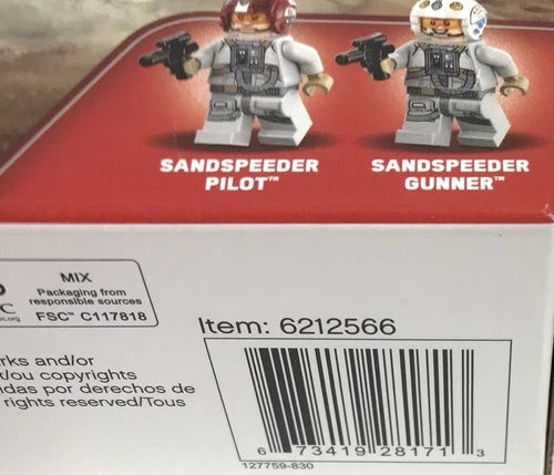 LEGO Star Wars Sandspeeder ( 75204 ) (NISB)