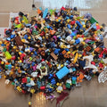 Lego Miscellaneous Minifigure Lot - 2 Pounds - Torsos Legs Heads Etc Lot #6