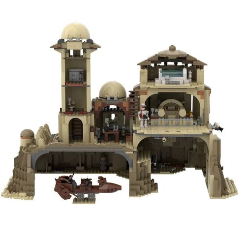 Daimyo's Palace MOC Modular Building Blocks Kits Architecture Bricks Toy 1762pcs