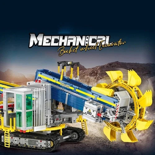 Bucket Wheel Excavator Building Blocks Remote Control Birthday Christmas gift