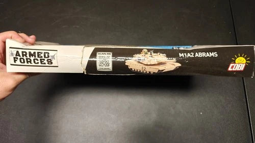 COBI Armed Forces M1A2 Abrams Tank Building Set Model #2622 1:35 Ugly Box