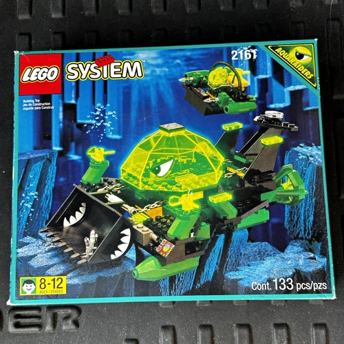 Vintage LEGO 2161 Hydro Reef Wrecker Aquazone 133 pcs Complete in Box! 1997