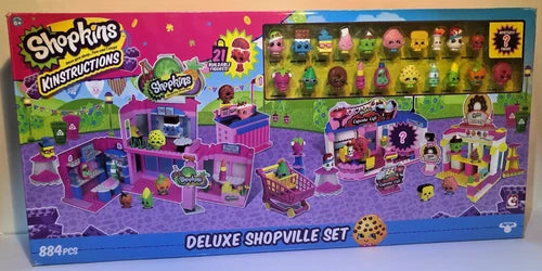 The Bridge Direct Shopkins Kinstructions Deluxe Shopville Set Toys R Us 884pcs