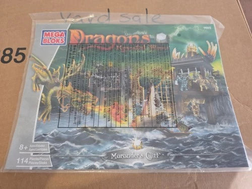 Mega Blocks Dragons Krystal Wars #9885 complete sealed set please look