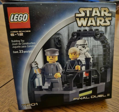 MEOW Star Wars 7201 Final Duel II 2002 Luke-Stormtrooper-Imperial Officer NIB