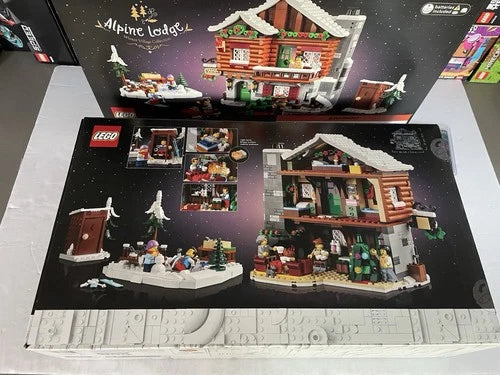 MEOW Icons: Alpine Lodge (10325) Winter Village Collection New Retired