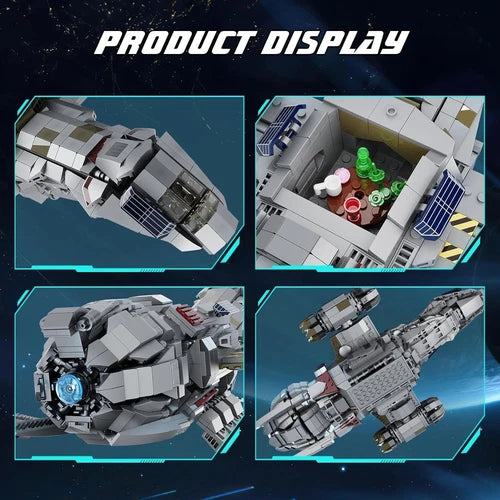Serenity Firefly Spaceship Building Set 1345Pcs Sci-Fi Brick Model Kit For Adult