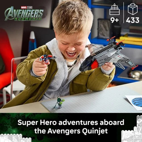MEOW Super Hero Marvel Avengers: Doomsday Quinjet 76347 IN HAND