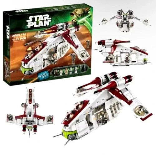 BRAND NEW SEALED 1228PCS Republic Gunship Building Set HIGH QUALITY 1:1 SCALE