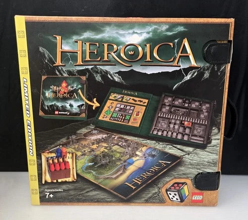 LEGO Games Heroica Ltd Edition Storage Case & Playmat Set #853358 NEW Open Box