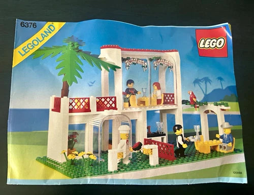 MEOW Town Shops and Services 6376 Breezeway Café Complete Set Vintage Retired