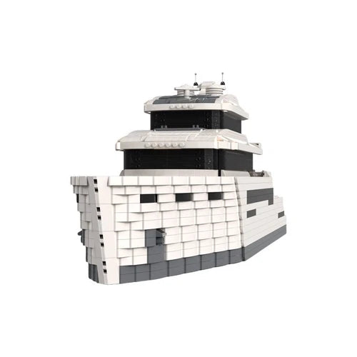 ZITIANYOUBUILD MOC-157092 Super Luxury Yacht 3255 Parts for Collection and Gift