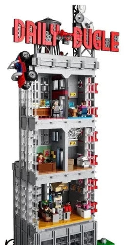 NEW 3772 Marvel Daily Bugle Building Block Set W/ FIGS