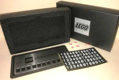 Lego Technic Exclusive mini License Plate toy premium promo for collectors