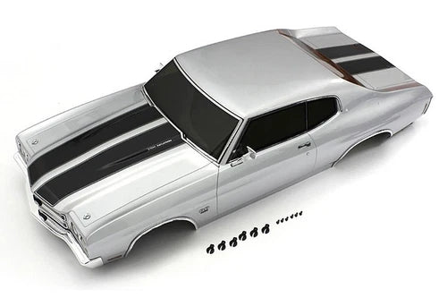 1/10 RC Car Body CHEVELLE SS 454 \*FINISHED\* #FAB702 -SILVER-