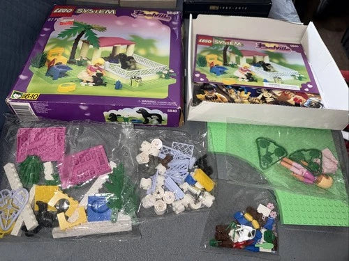 LEGO 5840 Garden Playmates Open Box NEW Belville Vintage Playhouse 1995
