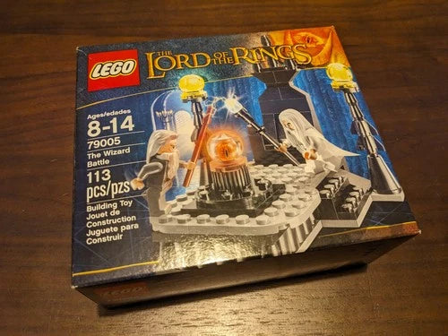 MEOW 79005 The Wizard Battle, LOTR, Saruman/Gandalf, NEW SEALED Collector Box