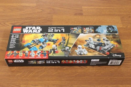 *NEW* LEGO 66556 Star Wars Super Pack 2 in 1 with 75167 & 75166 Sealed. Great!