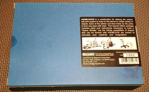 Asoblock NASA Space Shuttle & Astronaut 198 Piece Building Set